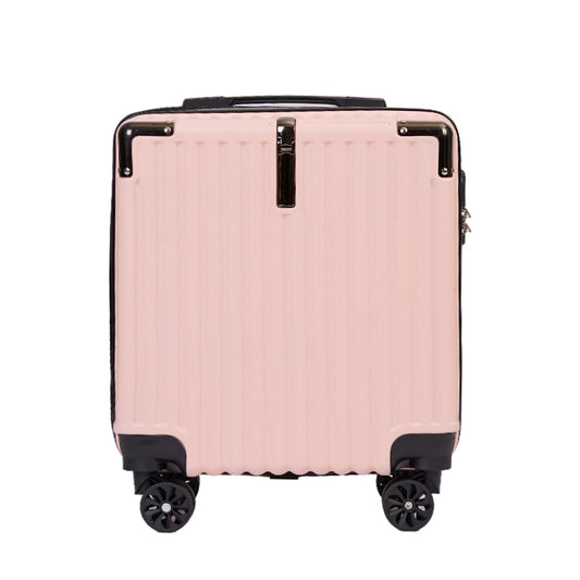 dgdgbaby Travelling Luggage 18in Luggage with Hook Adjustable Suitcase Password Lock Ordinary Universal Wheel Suitcase