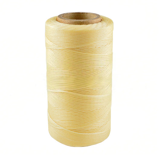 dgdgbaby 284Yards Flat Wax Thread 1.0mm Braided Rope 150D Sewing Thread Flat Waxed Thread Handmade Leather Sewing Thread